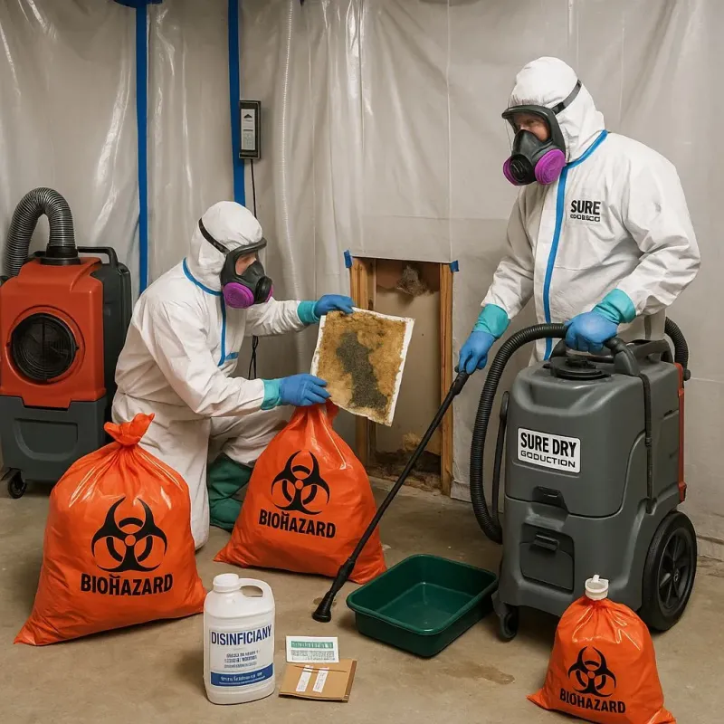 Contaminated Water Handling Protocols process in Ben Hill County, GA
